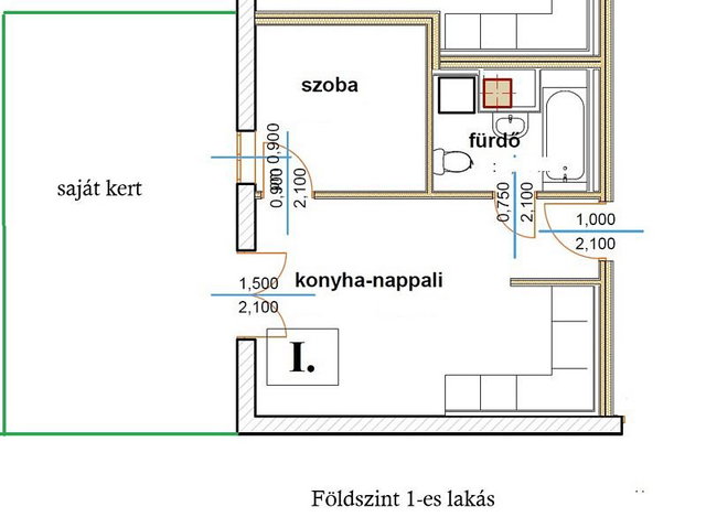 Eladó téglalakás, Érden 51.9 M Ft, 2 szobás