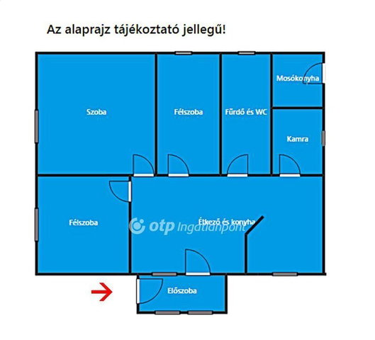 Eladó családi ház, Mezőtúron 19.9 M Ft, 1+2 szobás