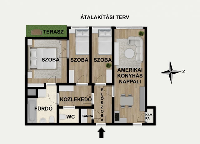 Eladó téglalakás, Budapesten, XI. kerületben, Budafoki úton