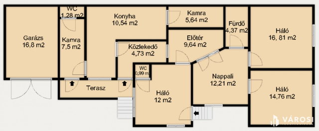 Eladó családi ház, Hódmezővásárhelyen 44.9 M Ft, 4 szobás