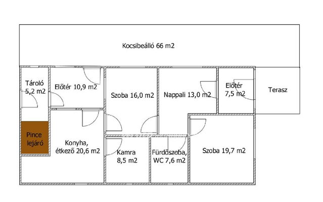 Eladó családi ház, Csanyteleken 29.9 M Ft, 3 szobás