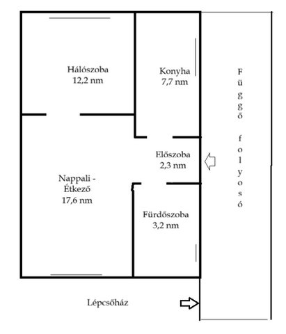 Eladó téglalakás, Budapesten, IV. kerületben 66 M Ft, 2 szobás