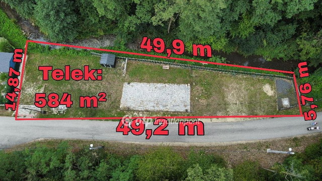 Eladó telek, Gannán 9.9 M Ft / költözzbe.hu