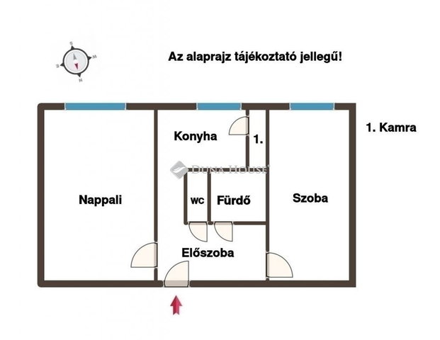 Eladó panellakás, Budapesten, XVII. kerületben 58 M Ft, 2 szobás