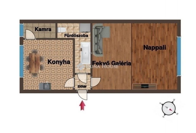 Eladó panellakás, Budapesten, X. kerületben 29.5 M Ft, 1 szobás