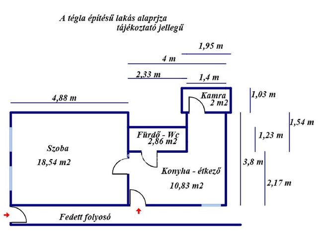 Eladó téglalakás, Szolnokon 29.99 M Ft, 1 szobás