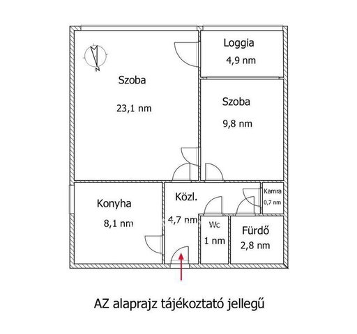 Eladó téglalakás, Budapesten, II. kerületben 110 M Ft, 2 szobás