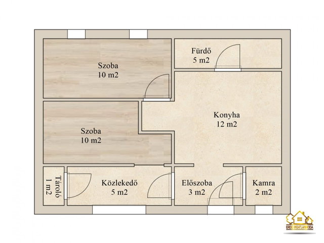 Eladó sorház, Budapesten, XXIII. kerületben 47.5 M Ft, 1+1 szobás