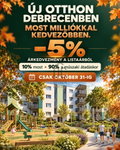 Eladó téglalakás, Debrecenben 64.571 M Ft, 2 szobás
