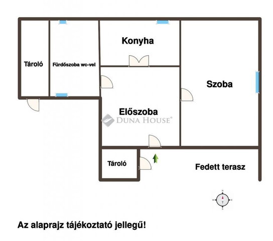 Eladó családi ház, Tápiószentmártonon 19 M Ft, 1 szobás
