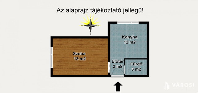 Eladó panellakás, Szegeden 36 M Ft, 1 szobás