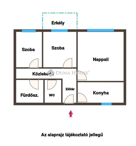Eladó téglalakás, Sopronban 60.9 M Ft, 3 szobás