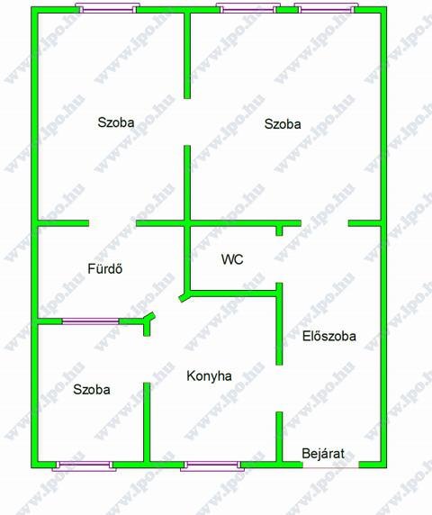 2 bed · 70m² · 330.000 ft