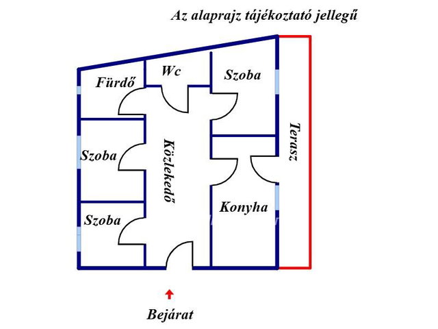 Kiadó téglalakás, albérlet, Nyíregyházán 200 E Ft / hó
