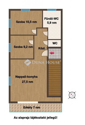 Eladó téglalakás, Budapesten, XVIII. kerületben 89.9 M Ft