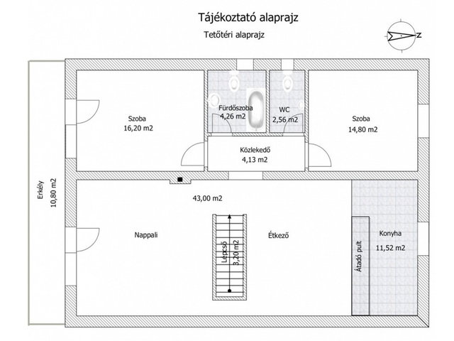 Eladó családi ház, Csömörön, Csömör úton 74.9 M Ft
