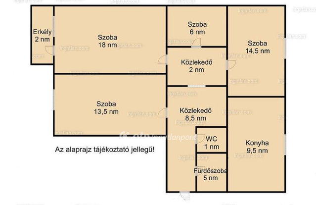 Eladó panellakás, Debrecenben 72.9 M Ft, 3+1 szobás