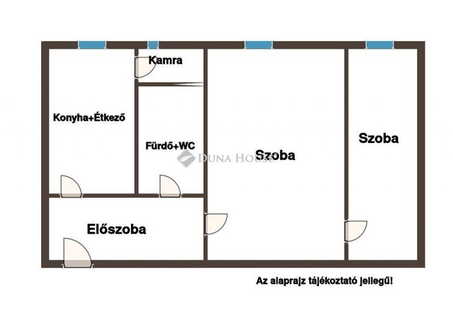 Eladó téglalakás, Dunaújvárosban 30.99 M Ft, 2 szobás
