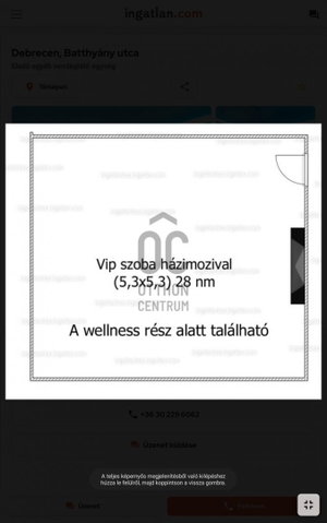 Kiadó ipari ingatlan, Debrecenben 800 E Ft / hó