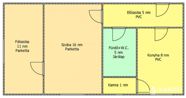 Eladó téglalakás, Salgótarjánban 16.9 M Ft, 2 szobás