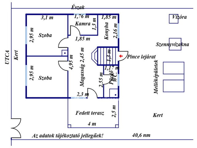 Eladó családi ház, Kaposváron 11.9 M Ft, 2 szobás