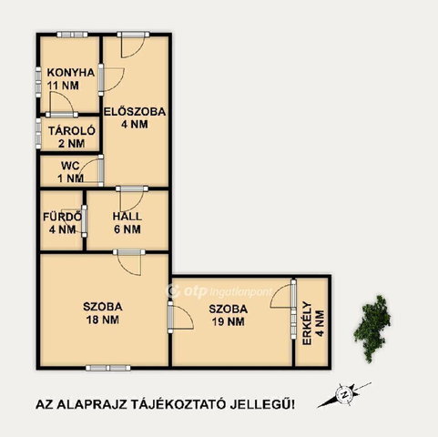 Eladó téglalakás, Budapesten, II. kerületben 99.2 M Ft, 2 szobás