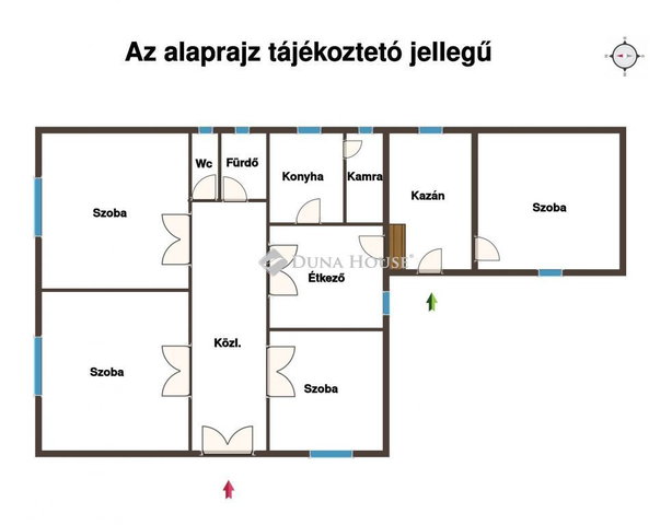 Eladó családi ház, Pincehelyen 18 M Ft, 4 szobás