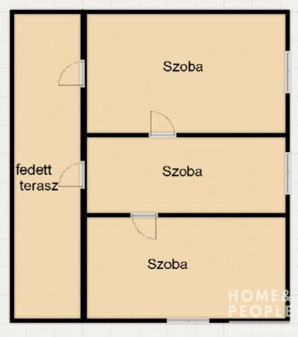 Eladó családi ház, Makón 16 M Ft, 3 szobás