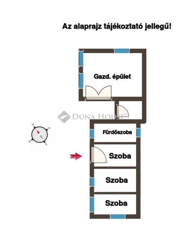 Eladó családi ház, Biatorbágyon 45 M Ft, 3 szobás