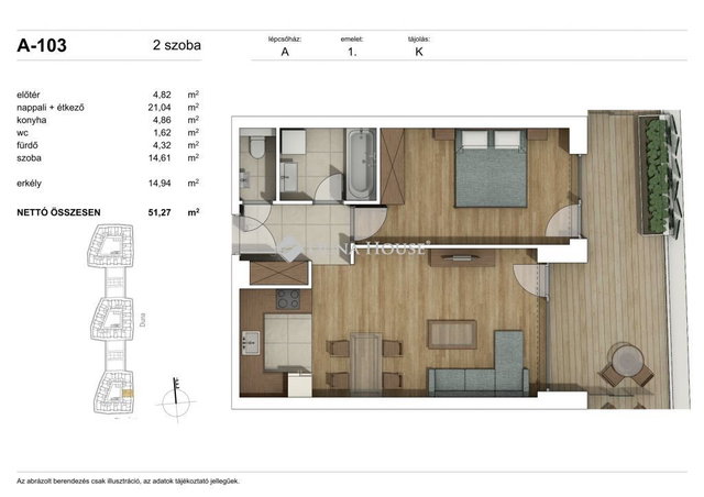 Eladó téglalakás, Budapesten, XI. kerületben 112.2 M Ft