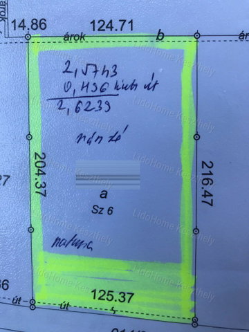 Eladó mezogazdasagi ingatlan, Balatonkeresztúron 5.5 M Ft
