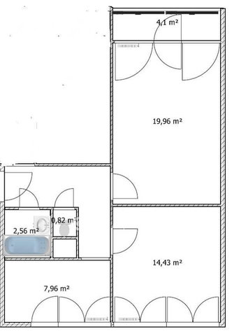 Eladó téglalakás, Bátonyterenyén 15.9 M Ft, 2 szobás