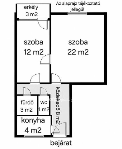Eladó panellakás, Budapesten, X. kerületben 59 M Ft, 2 szobás