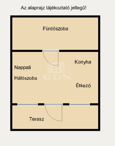 Eladó téglalakás, Budapesten, VIII. kerületben 20.9 M Ft
