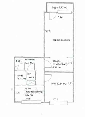 Eladó panellakás, Győrött 51 M Ft, 2+1 szobás