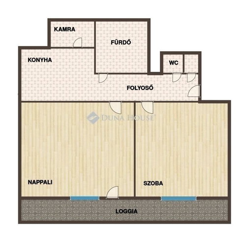 Eladó téglalakás, Budapesten, XX. kerületben 63.5 M Ft, 2 szobás