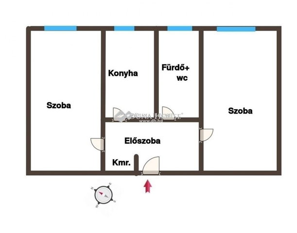 Eladó téglalakás, Kecskeméten 39.9 M Ft, 2 szobás