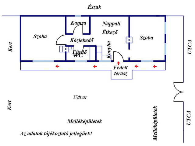 Eladó családi ház, Somogyváron 11.9 M Ft, 2 szobás