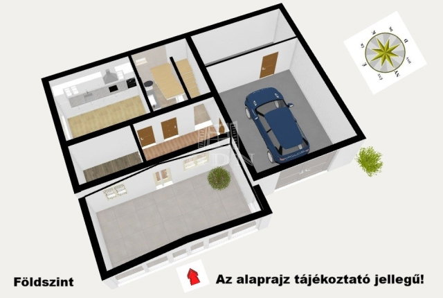 Eladó családi ház, Maglódon 89.9 M Ft, 1+3 szobás