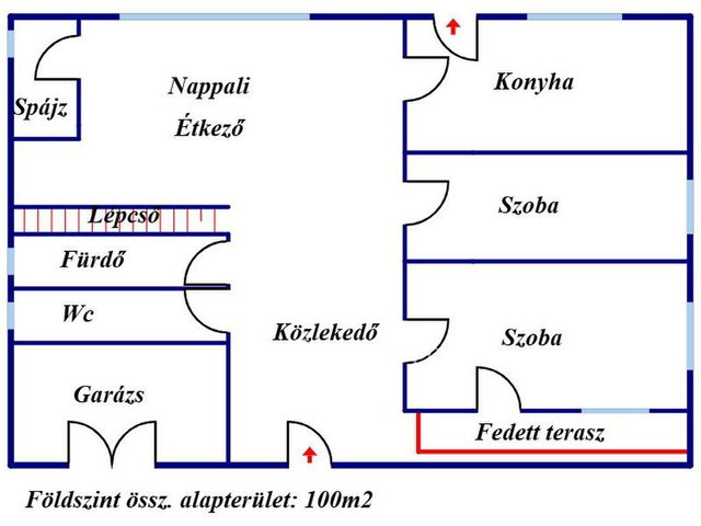 Eladó családi ház, Ricsén 22.9 M Ft, 4+1 szobás