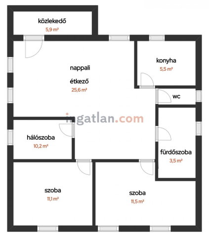 Eladó családi ház, Keszthelyen 87.5 M Ft, 7 szobás