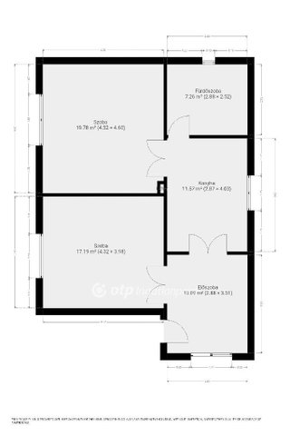 Eladó családi ház, Bükkábrányban 28.5 M Ft, 2 szobás