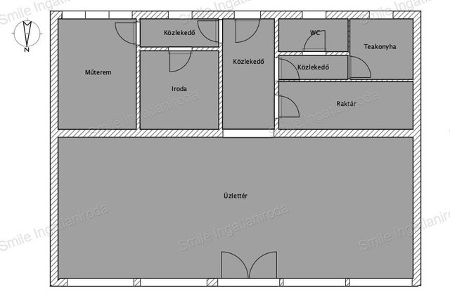 Eladó üzlethelyiség, Nyíregyházán 79.9 M Ft