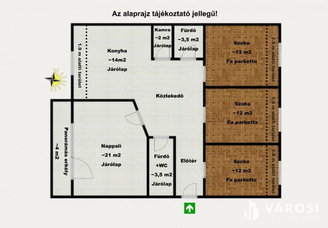 Eladó téglalakás, Szegeden 99 M Ft, 4 szobás