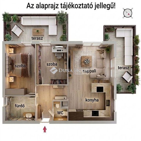 Eladó téglalakás, Budaörsön 173.9 M Ft, 3 szobás
