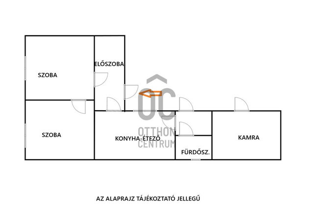 Eladó családi ház, Hajdúböszörményen 28.5 M Ft, 2 szobás