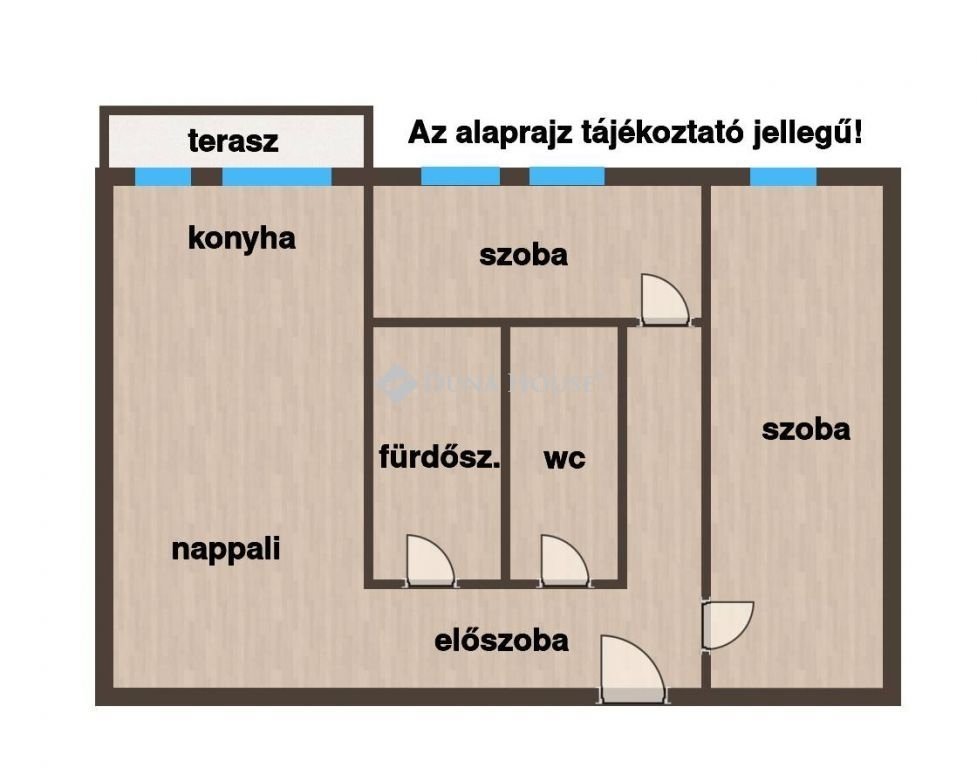 3 bed · 58m² · 39.900.000 ft