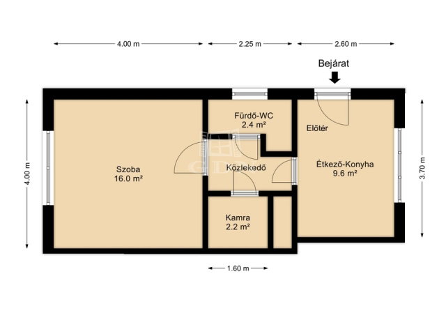 Eladó ikerház, Vecsésen 84.9 M Ft, 2 szobás