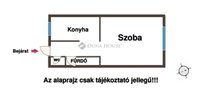 Eladó téglalakás, XI. kerületben 57.5 M Ft, 1 szobás