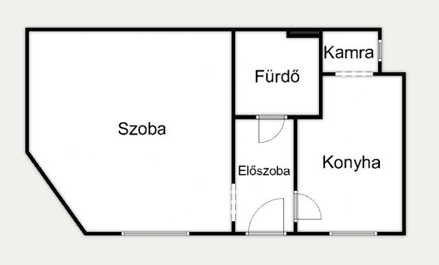 Eladó téglalakás, Budapesten, IV. kerületben 44.9 M Ft, 1 szobás